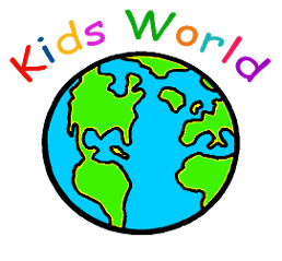 Logo, Kids World - Area Rugs